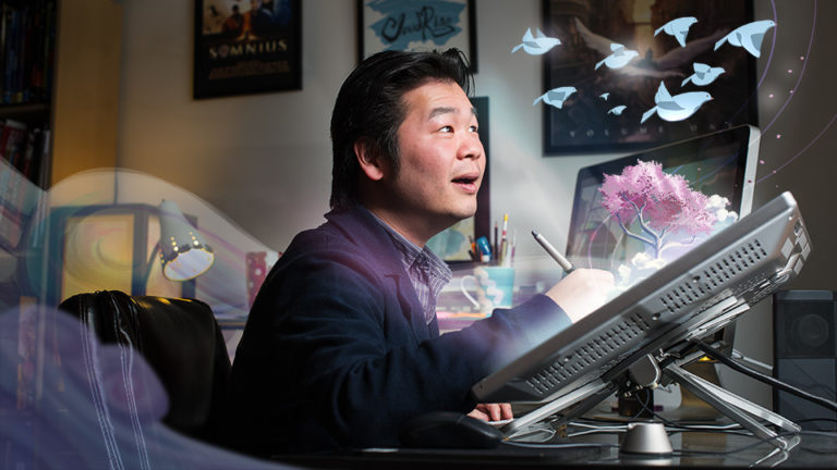 Stellar animation artist thrives with live action