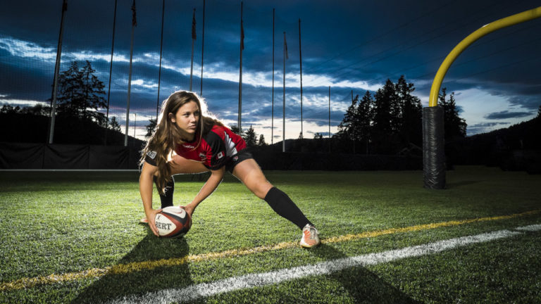 Local winger helps make history in women’s rugby